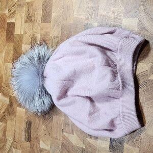 Sofia Cashmere slouch hat.
